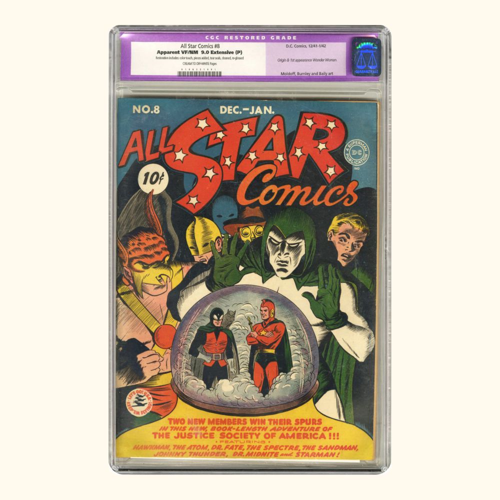 PSA graded comics