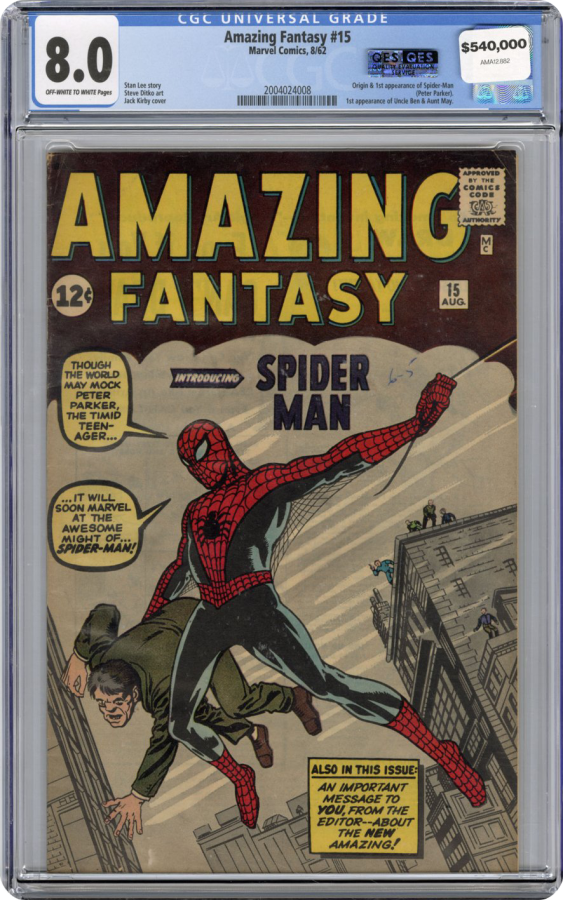 PSA graded comics